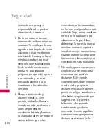 Preview for 119 page of LG 265 (Spanish) Manual Del Usuario