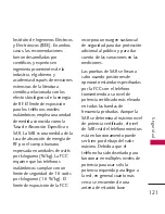 Preview for 122 page of LG 265 (Spanish) Manual Del Usuario