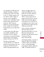 Preview for 124 page of LG 265 (Spanish) Manual Del Usuario