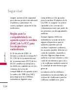 Preview for 125 page of LG 265 (Spanish) Manual Del Usuario