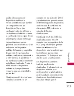 Preview for 126 page of LG 265 (Spanish) Manual Del Usuario