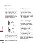 Preview for 127 page of LG 265 (Spanish) Manual Del Usuario