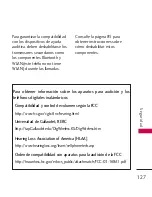 Preview for 128 page of LG 265 (Spanish) Manual Del Usuario