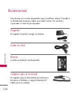 Preview for 129 page of LG 265 (Spanish) Manual Del Usuario