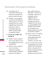 Preview for 131 page of LG 265 (Spanish) Manual Del Usuario