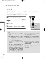 Предварительный просмотр 24 страницы LG 26HIZ20 Series Owner'S Manual