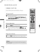 Предварительный просмотр 26 страницы LG 26HIZ20 Series Owner'S Manual