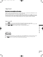 Предварительный просмотр 29 страницы LG 26HIZ20 Series Owner'S Manual