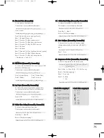 Предварительный просмотр 77 страницы LG 26HIZ20 Series Owner'S Manual
