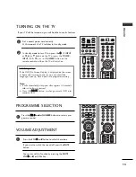 Предварительный просмотр 17 страницы LG 26LB7 Series Owner'S Manual