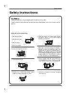 Предварительный просмотр 3 страницы LG 26LC2D Owner'S Manual