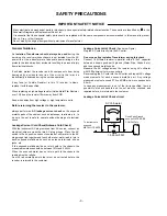 Preview for 3 page of LG 26LC2D Service Manual