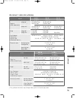 Предварительный просмотр 77 страницы LG 26LC2R-TJ Owner'S Manual