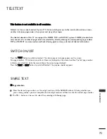 Preview for 73 page of LG 26LC3 Series Owner'S Manual