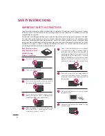 Предварительный просмотр 4 страницы LG 26LC3DCH Owner'S Manual