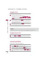 Предварительный просмотр 34 страницы LG 26LC3DCH Owner'S Manual