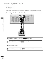 Предварительный просмотр 28 страницы LG 26LC4R Series Owner'S Manual