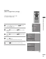 Предварительный просмотр 33 страницы LG 26LC4R Series Owner'S Manual