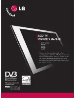 LG 26LCD7D-AB Owner'S Manual предпросмотр