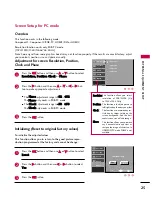 Preview for 27 page of LG 26LCD7D-AB Owner'S Manual