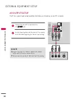 Preview for 28 page of LG 26LCD7D-AB Owner'S Manual