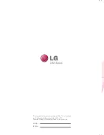 Preview for 172 page of LG 26LD352C Owner'S Manual