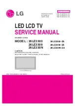 LG 26LE3300-ZA Service Manual preview