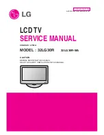 LG 26LG30R Service Manual preview