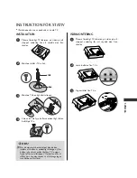 Предварительный просмотр 17 страницы LG 26LG4000-ZA Stand Installation Manual