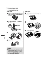 Предварительный просмотр 18 страницы LG 26LG4000-ZA Stand Installation Manual