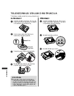 Предварительный просмотр 22 страницы LG 26LG4000-ZA Stand Installation Manual