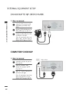 Preview for 22 page of LG 26LH1DC3 Installation And Operating Manual