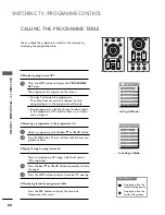 Preview for 62 page of LG 26LH1DC4 -  - 26" LCD TV Owner'S Manual