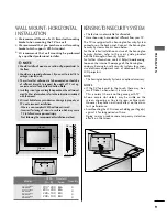 Предварительный просмотр 11 страницы LG 26LH2*** series Owner'S Manual