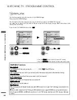 Предварительный просмотр 42 страницы LG 26LH2*** series Owner'S Manual