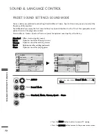 Предварительный просмотр 74 страницы LG 26LH2*** series Owner'S Manual