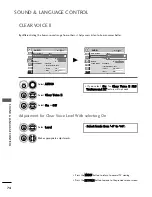 Предварительный просмотр 76 страницы LG 26LH2*** series Owner'S Manual