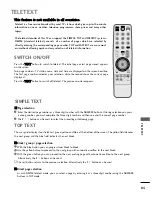 Предварительный просмотр 85 страницы LG 26LH2*** series Owner'S Manual