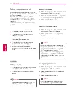 Preview for 22 page of LG 26LV25 Series Owner'S Manual