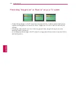 Preview for 70 page of LG 26LV25 Series Owner'S Manual