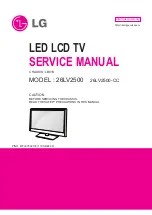 LG 26LV2500 Service Manual предпросмотр