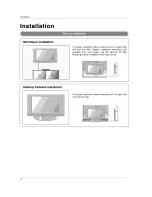 Предварительный просмотр 12 страницы LG 26LX2R Series Owner'S Manual