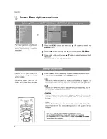 Предварительный просмотр 44 страницы LG 26LX2R Series Owner'S Manual