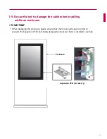 Предварительный просмотр 13 страницы LG 26TS30MF Installation Manual