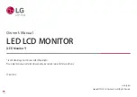 LG 27BQ70QC Owner'S Manual предпросмотр