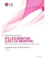 Предварительный просмотр 1 страницы LG 27EA83 Owner'S Manual