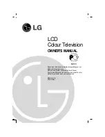 Предварительный просмотр 1 страницы LG 27LZ50C Owner'S Manual