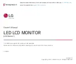 LG 27QP88D Owner'S Manual предпросмотр