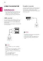 Предварительный просмотр 20 страницы LG 27UD58-B Owner'S Manual