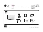 LG 28LJ400B Owner'S Manual предпросмотр